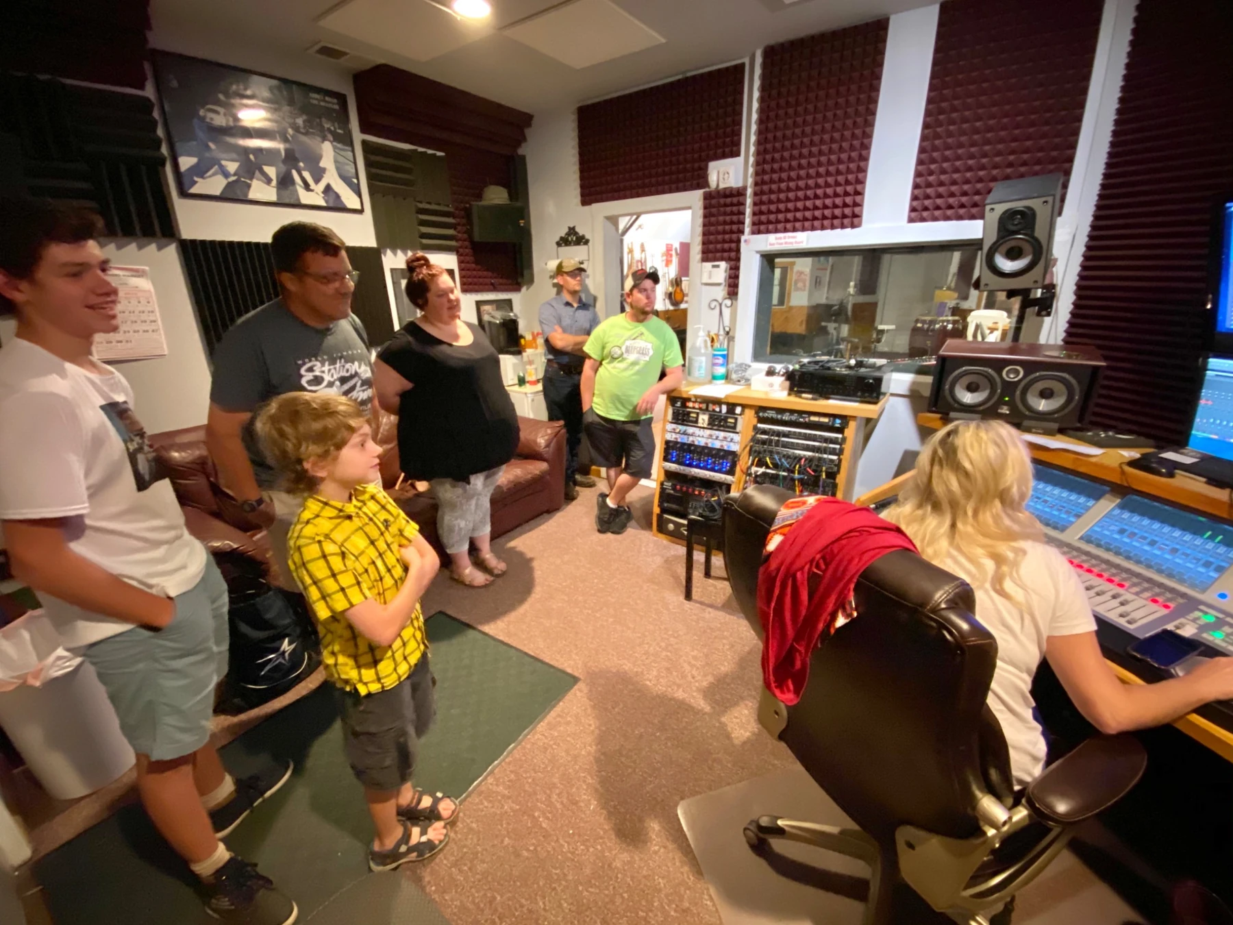 Mix review and studio collaboration