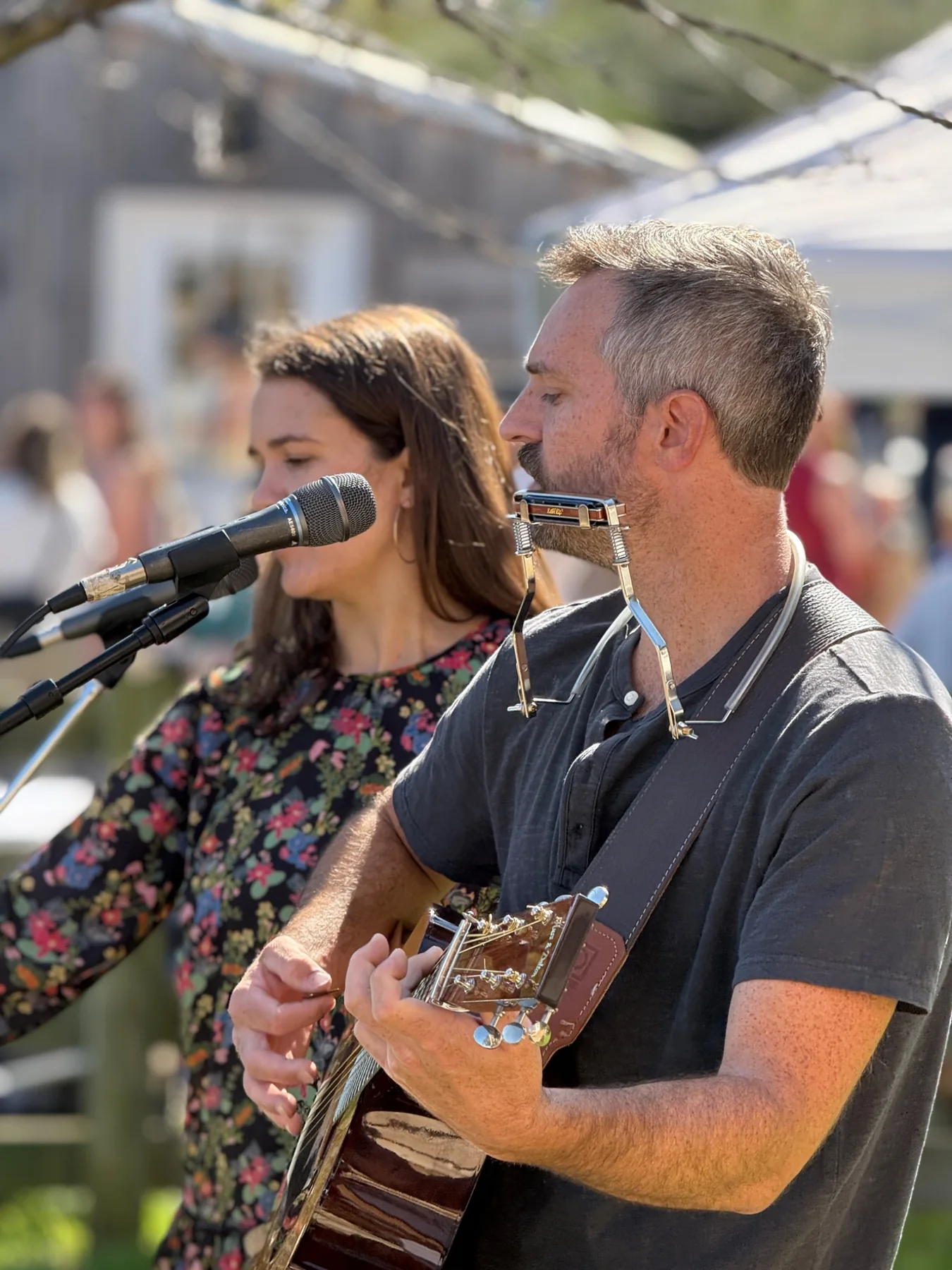 Outdoor acoustic session